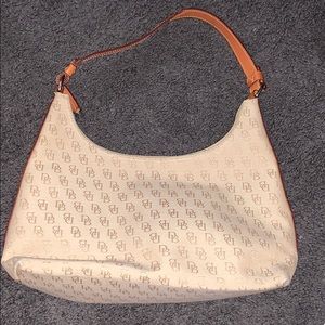 Beautiful Dooney and Bourke Canvas Handbag